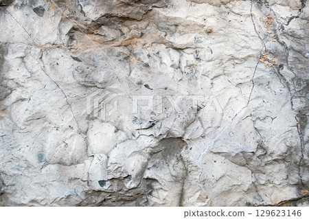 Weathered Stone Surface with Veins and Textural Details Weathered Stone Surface with Veins and Textural Details 129623146