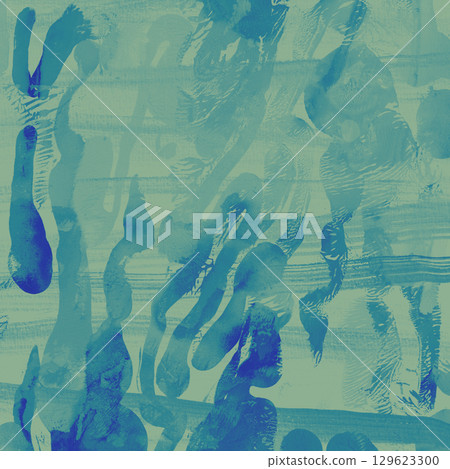 Fluid watercolor pattern in muted blue Fluid watercolor pattern in muted blue 129623300