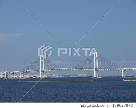 A view of the Bay Bridge 129623978