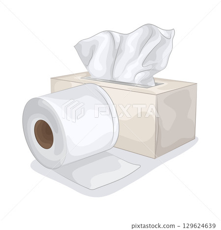 Illustration of Tissue 129624639