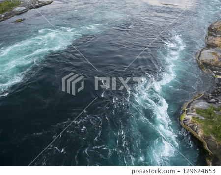 Saltstraumen in night 129624653
