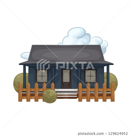 Illustration of House Illustration of House 129624952
