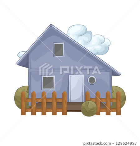 Illustration of House Illustration of House 129624953