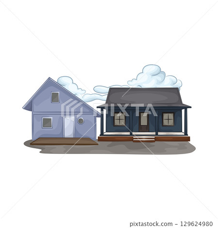 Illustration of House Illustration of House 129624980