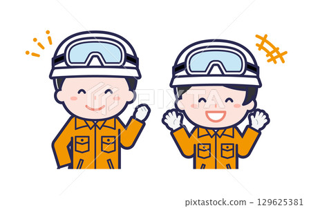 Rescue Team Members / Duo / Male and Female 02 Rescue Team Members / Duo / Male and Female 02 129625381