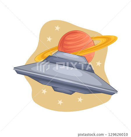 Illustration of UFO 129626010