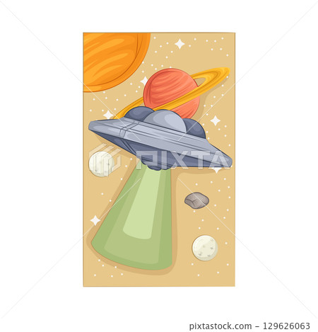 Illustration of UFO 129626063