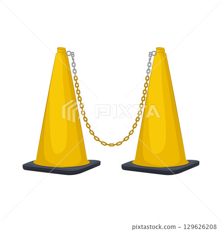 Illustration of Traffic Cone 129626208