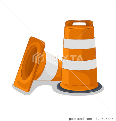 Illustration of Traffic Cone 129626227