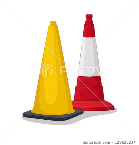 Illustration of Traffic Cone 129626234