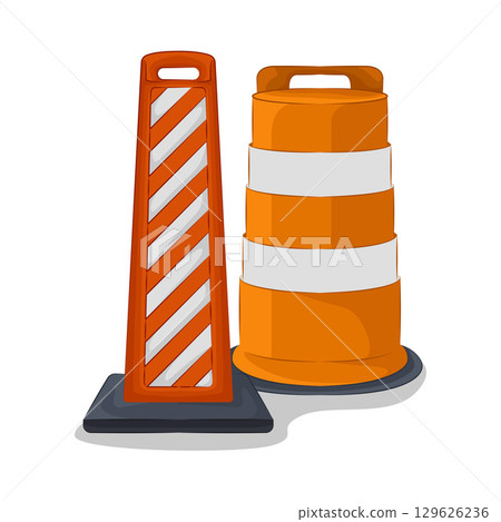 Illustration of Traffic Cone 129626236