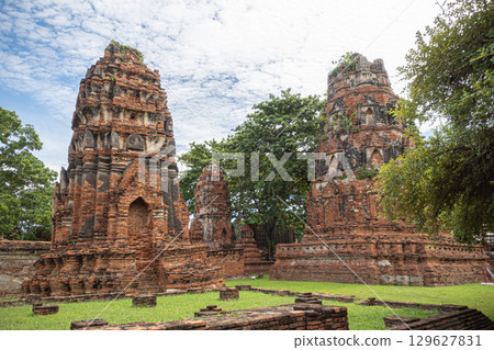 Ruins of Ayutthaya, Kingdom of Thailand Ruins of Ayutthaya, Kingdom of Thailand 129627831