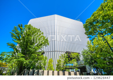 Tokyo cityscape in Japan: The day of the end of the war. We must not forget that tragedy... View of the Showakan Museum and other buildings = August 15th Tokyo cityscape in Japan: The day of the end of the war. We must not forget that tragedy... View of the Showakan Museum and other buildings = August 15th 129628447