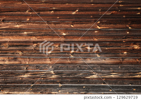Background made of old faded wood texture 129629719