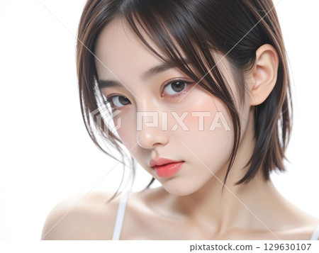 Beautiful woman  129630107