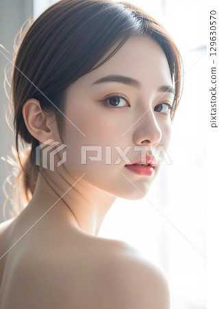 Beautiful woman  129630570