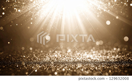 Sparkling light background material 129632008