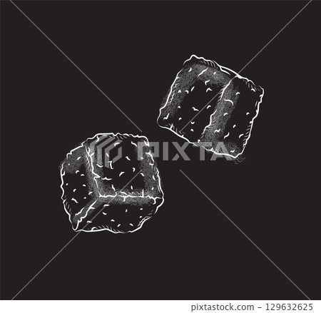 Hookah charcoal for smoking black 129632625