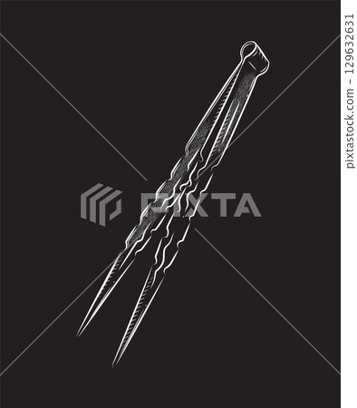 Hookah tongs for charcoal black 129632631