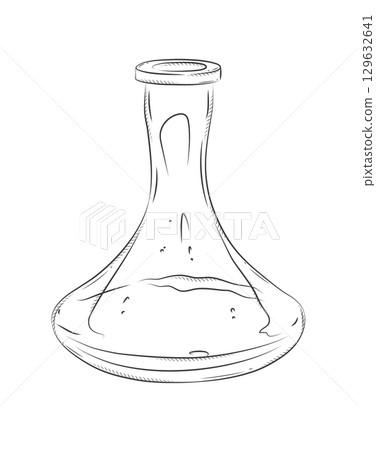 Hookah replacement vase illustration 129632641