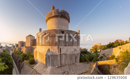 Mincheta Tower and City Walls, Dubrovnik, Croatia 129635008
