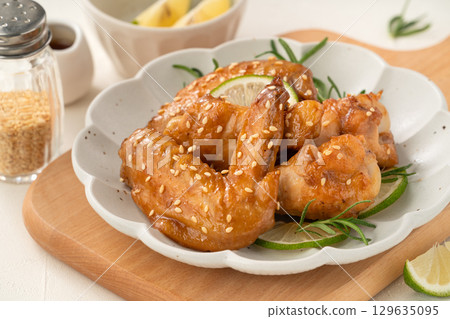 雞翅 檸檬 蜜汁 照燒 烤肉 Teriyaki chicken wing 蜂蜜漬けチキンウィング 雞翅 檸檬 蜜汁 照燒 烤肉 Teriyaki chicken wing 蜂蜜漬けチキンウィング 129635095