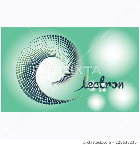 C Logo Electron vector design C Logo Electron vector design 129635236