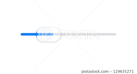 Liquid glass button loading bar transparent element background. Glass ui design Liquid glass button loading bar transparent element background. Glass ui design 129635271
