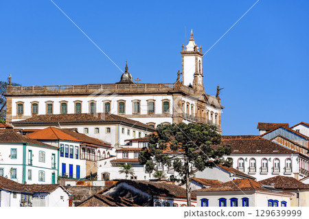 Historic center with baroque architecture Historic center with baroque architecture 129639999