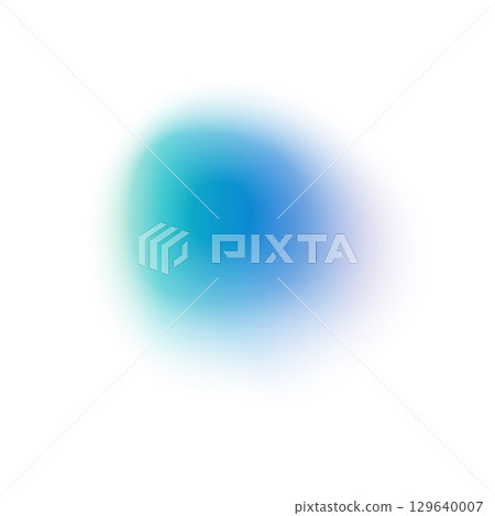 Soft blue gradient background with smooth color transition, blurred circular mesh elements, pastel 3D flow effect. Flat vector illustration isolated on white background. Soft blue gradient background with smooth color transition, blurred circular mesh elements, pastel 3D flow effect. Flat vector illustration isolated on white background. 129640007
