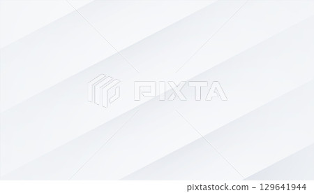 minimalistic neumorphic white backdrop for elegant presentations 129641944