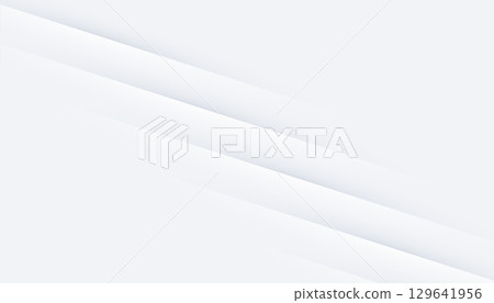 abstract neumorphic white banner with slanting lines abstract neumorphic white banner with slanting lines 129641956