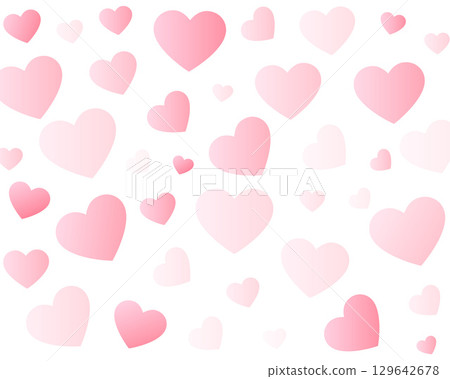 happy valentine's day lovely heart pattern background happy valentine's day lovely heart pattern background 129642678