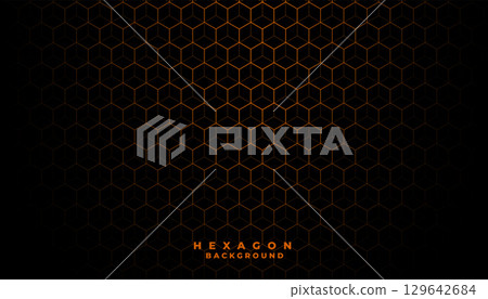 3d style glowing hexagonal pattern background for modern backdrop design 3d style glowing hexagonal pattern background for modern backdrop design 129642684