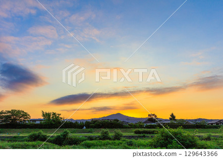 Morning glow of Hieiyama Morning glow of Hieiyama 129643366