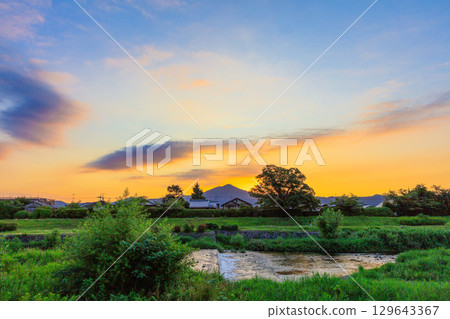 Morning glow of Hieiyama Morning glow of Hieiyama 129643367