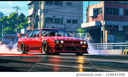 一輛高速跑車 一輛高速跑車 129643398