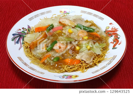 Dish udon Dish udon 129643525