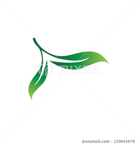 Logos of green Tree leaf ecology nature element vector 129643679