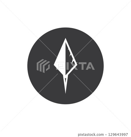 Spear logo vector design template 129643997