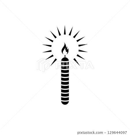 Candle Vectors Illustrations icon background Candle Vectors Illustrations icon background 129644097