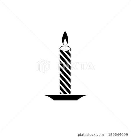Candle Vectors Illustrations icon background Candle Vectors Illustrations icon background 129644099