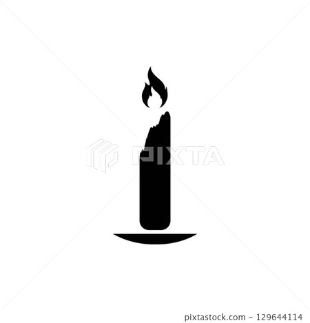 Candle Vectors Illustrations icon background Candle Vectors Illustrations icon background 129644114