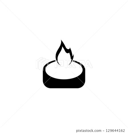 Candle Vectors Illustrations icon background Candle Vectors Illustrations icon background 129644162