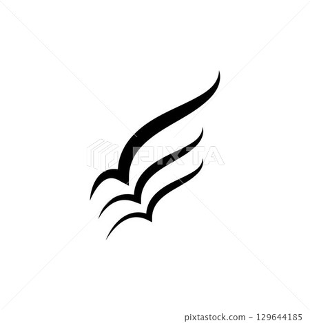 Falcon Eagle Logo Template vector illustration design 129644185