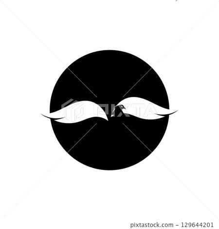 Falcon Eagle Logo Template vector illustration design Falcon Eagle Logo Template vector illustration design 129644201