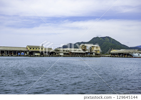 兵庫縣神泉町濱坂漁港濱坂 129645144