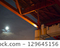 Moon over Nanko Bridge 129645156
