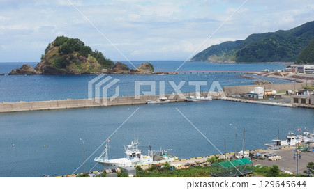 Tohoku's Enoshima Yura Beach 129645644