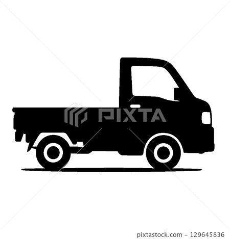 卡車剪影 129645836